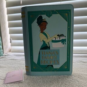 The Princess and the Frog Tiana Recipe Book Crossbody Bag